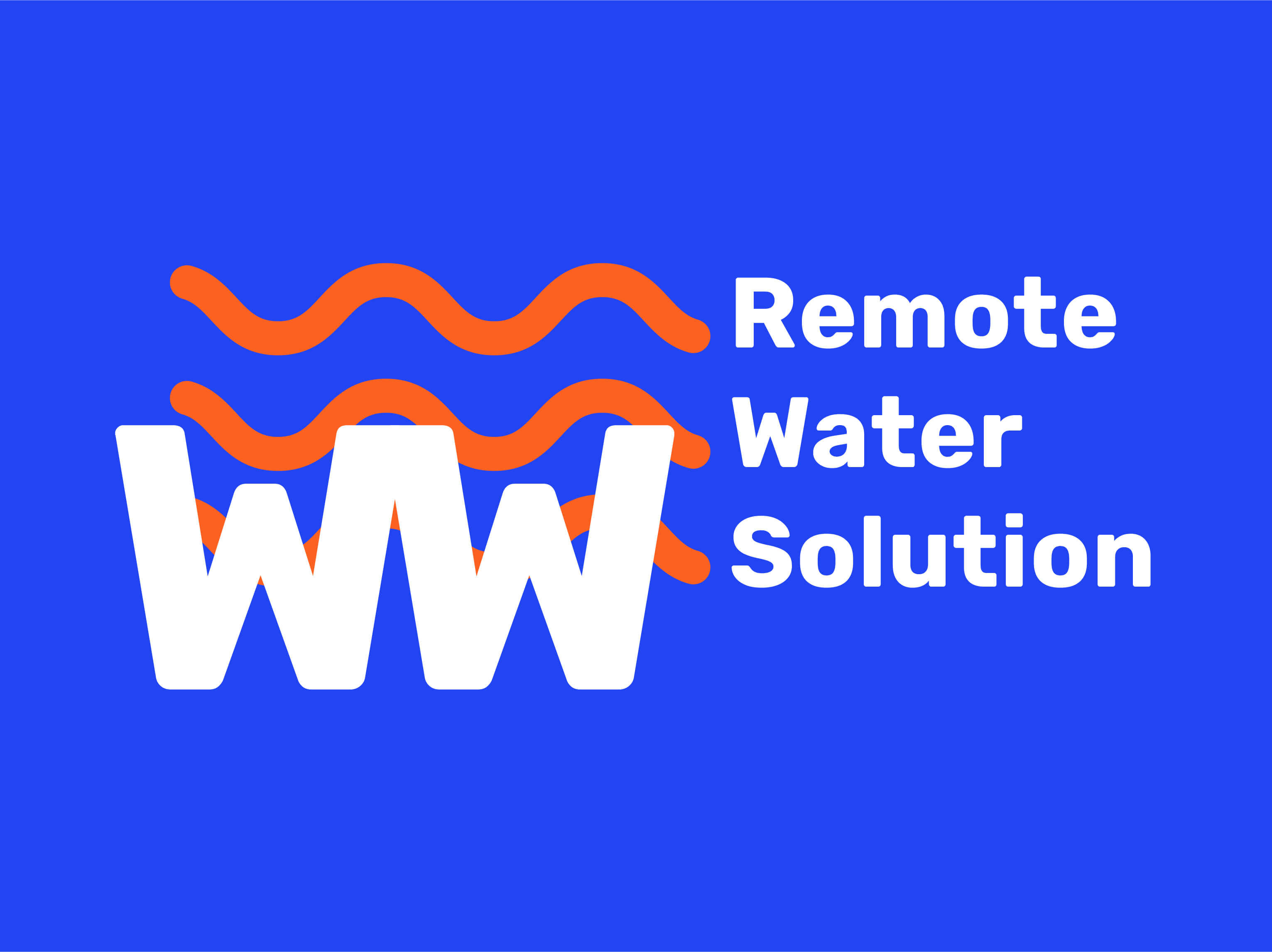 WALLOP WATER REMOTE WATER SOLUTION