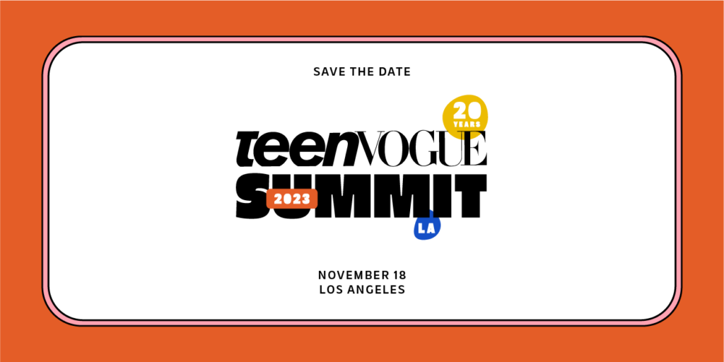 Teen Vogue Summit LA Event Banner