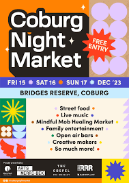 Merri-bek City Council - Coburg Night Market event banner