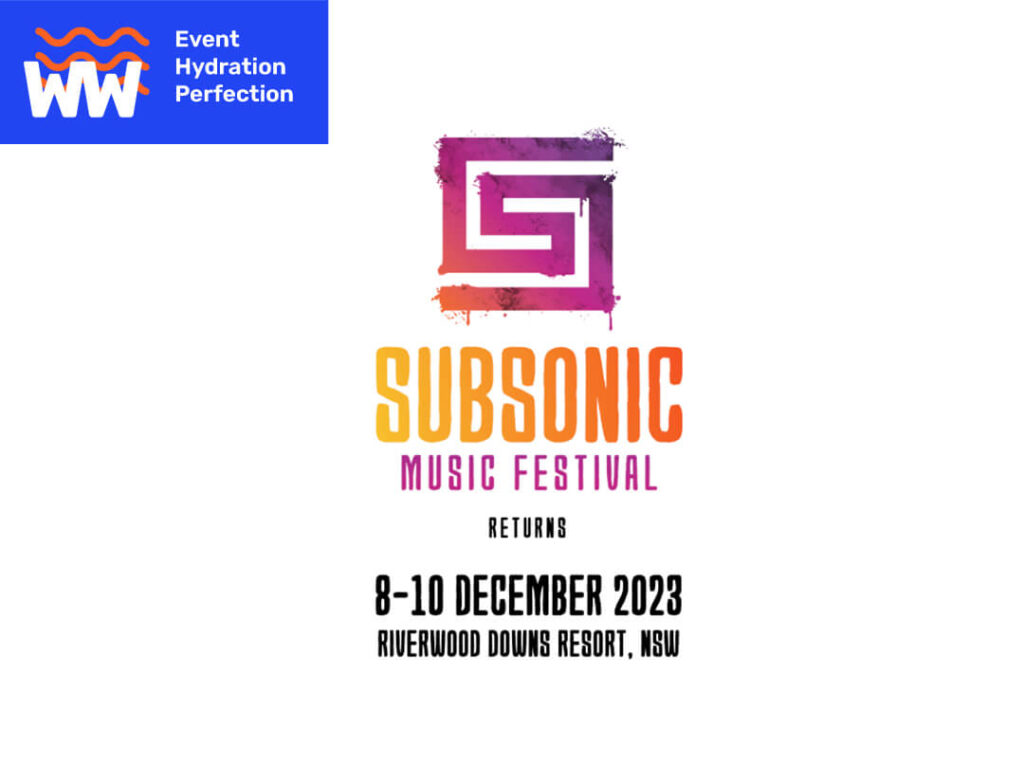 Sustainability in music events – Responsible Hydration Standards Set by Subsonic Music Festival with WALLOP WATER MONSTER Bars