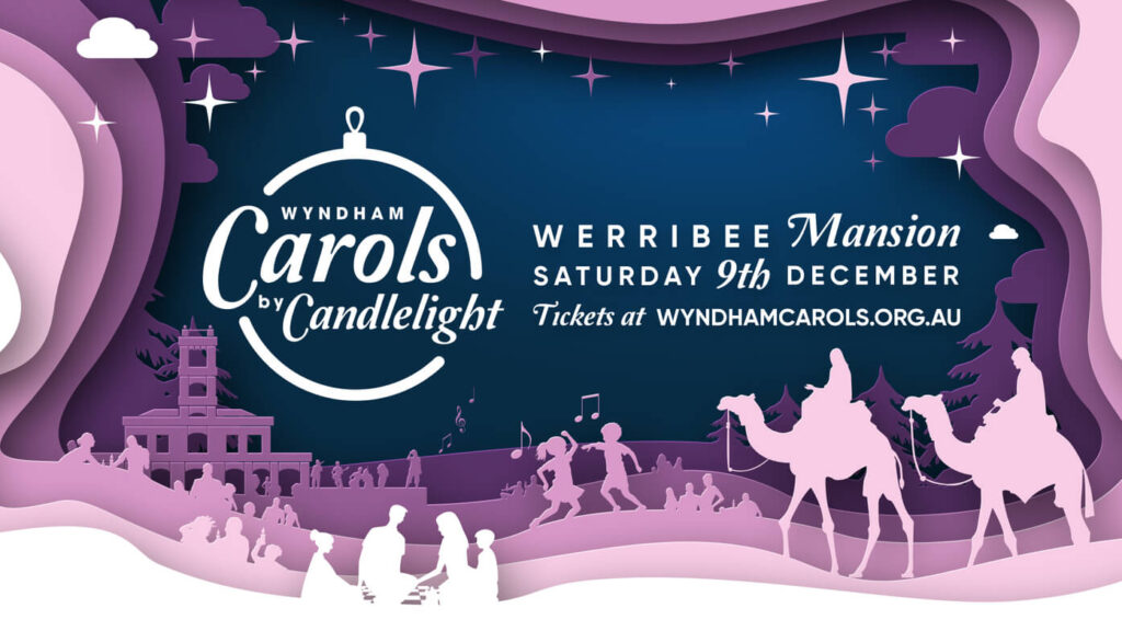 Wyndham Churches Network - Carols by Candlelight event banner