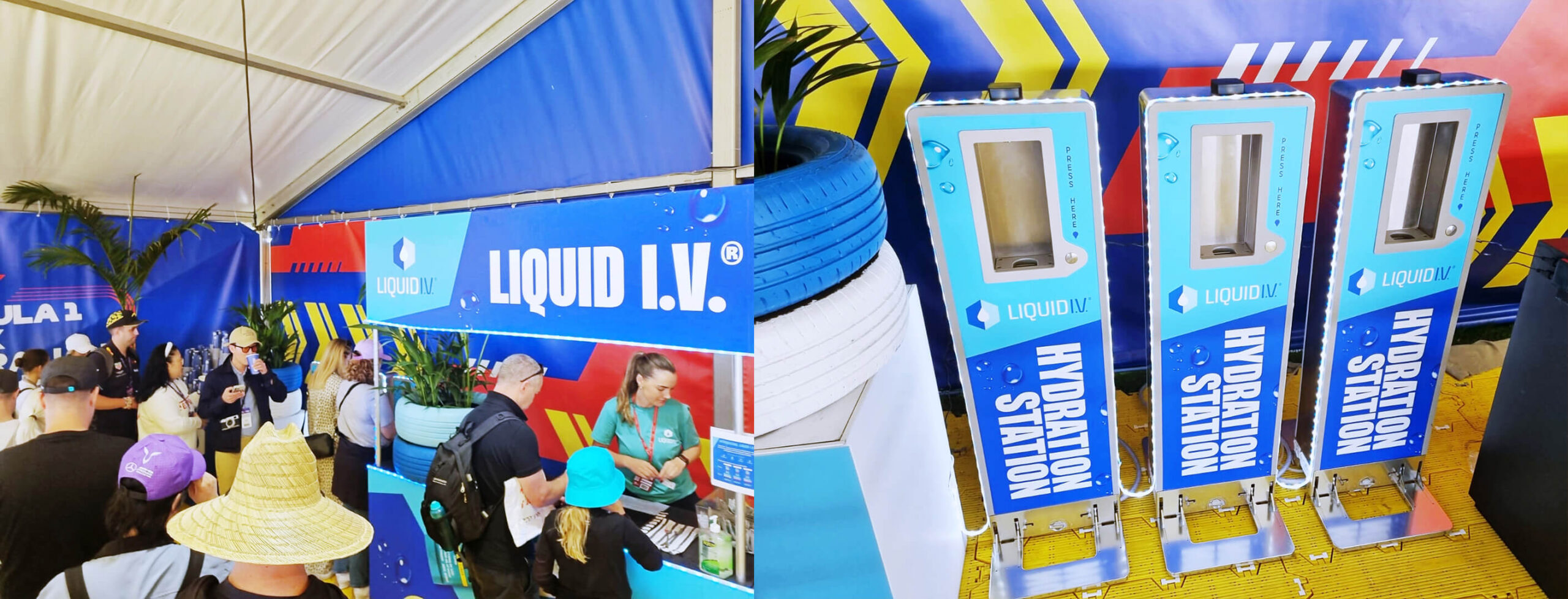 Liquid I.V. Rocks Australian Grand Prix and AFL Gather Round