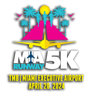 Miami 5k Runway - Miami Executive event banner