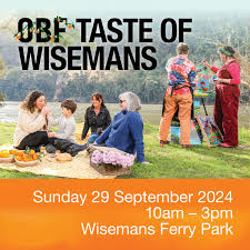 Family enjoying picnic at Taste of Wisemans event.