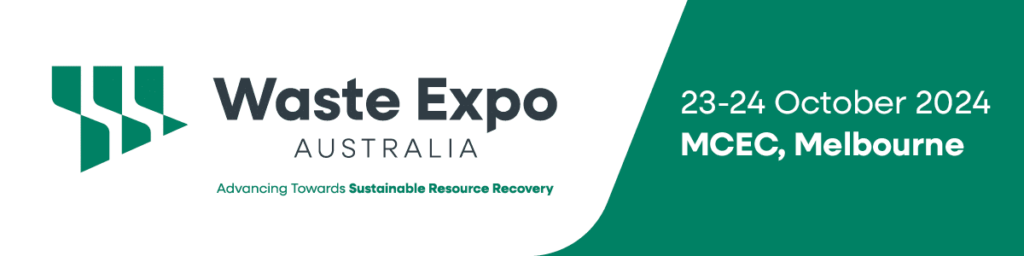 Waste Expo Australia 2024 event in Melbourne.