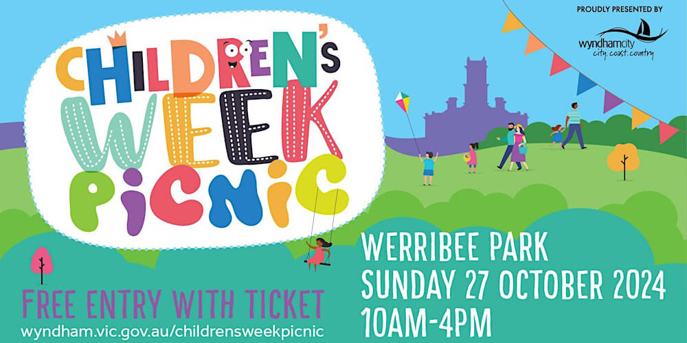 Children's Week Picnic, Werribee Park, October 27, 2024.