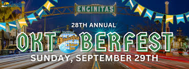 Encinitas 28th Annual Oktoberfest banner