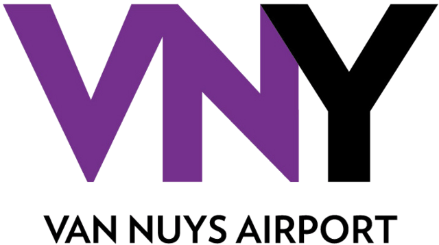 Van Nuys Airport logo, VNY letters