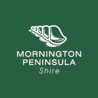 Mornington Peninsula Shire logo with seashell design.