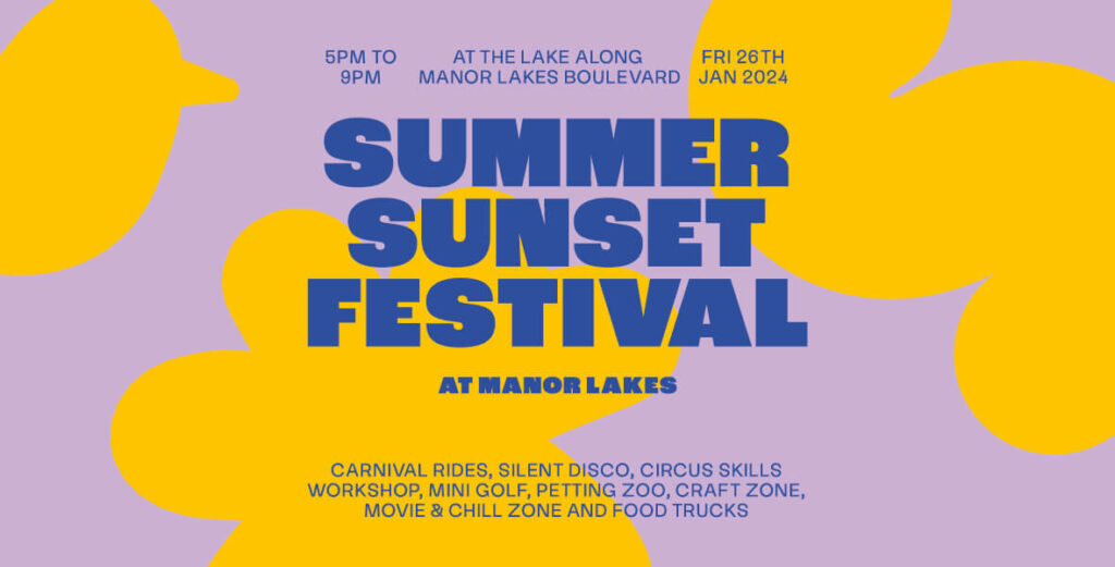 Summer Sunset Festival at Manor Lakes, January 2024