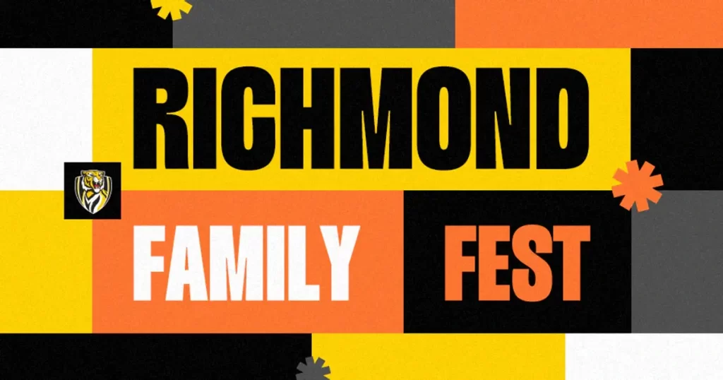 Richmond Family Fest event banner with colorful design.