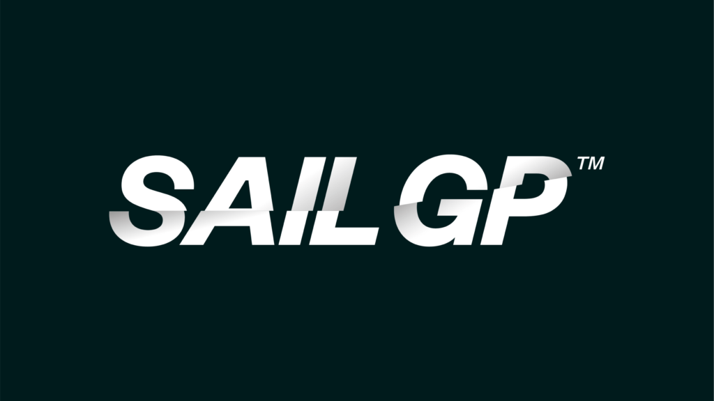 SAIL GP logo on dark background