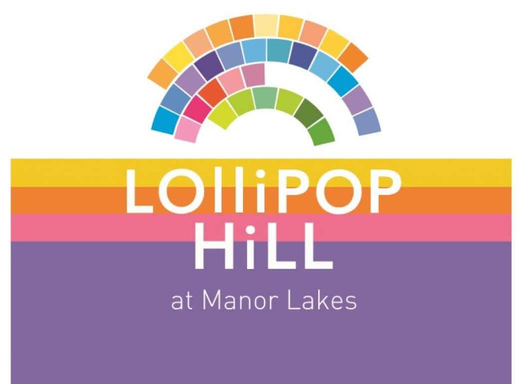 Lollipop Hill logo at Manor Lakes