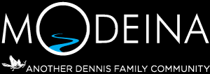 Modeina logo, Dennis Family Community.
