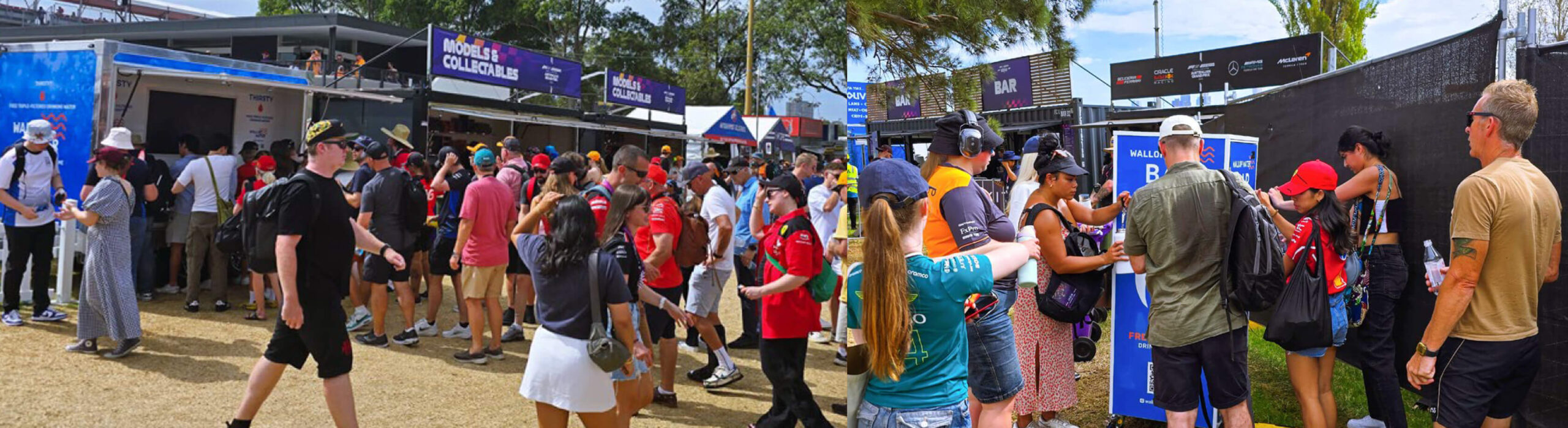 As temperatures soared and fans descended on Melbourne for the 2025 Australian Grand Prix, the demand for safe, accessible, and sustainable hydration reached a critical peak.