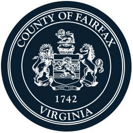 Fairfax County Virginia seal emblem, established 1742