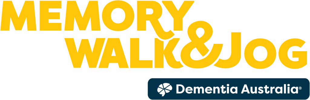 Memory Walk & Jog logo for Dementia Australia
