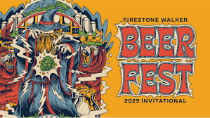Firestone Walker Beer Fest 2025 promotional graphic.
