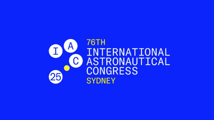 Logo: 76th International Astronautical Congress, Sydney.