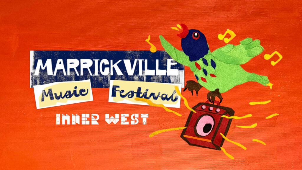Marrickville Music Festival Inner West poster