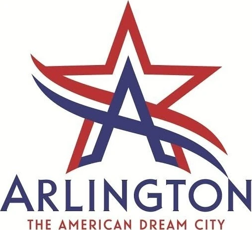 Arlington logo with star and slogan