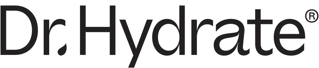 Dr. Hydrate logo in black font