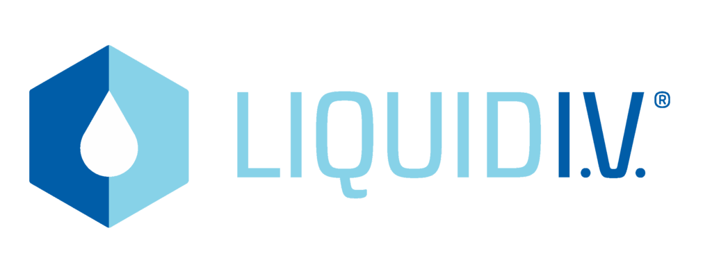 Liquid I.V. logo with water drop