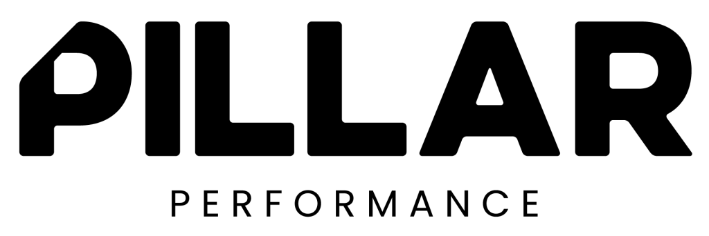 Pillar Performance logo in bold black font