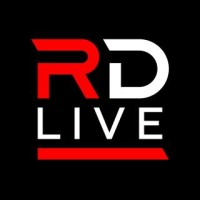 Red door Live logo with RD text in red and white text on black background